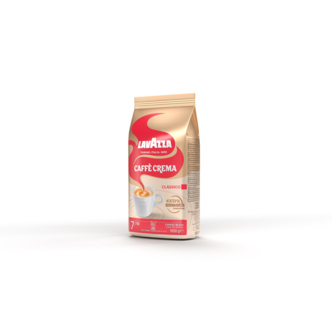 Kaffee 1 kg ganze Bohnen Crema Classico LAVAZZA Produktbild Einzelbild 2 XL