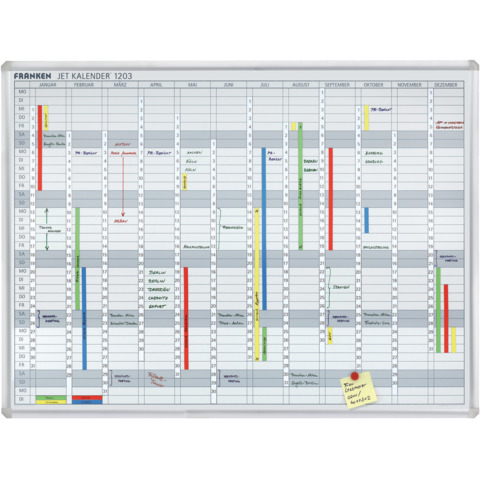 Jahresplaner Jet 1203 120 x 90 cm FRANKEN JK1203 Produktbild