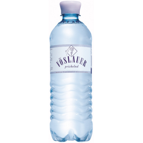 Mineralwasser prickelnd PET Flasche 0,5 l VÖSLAUER