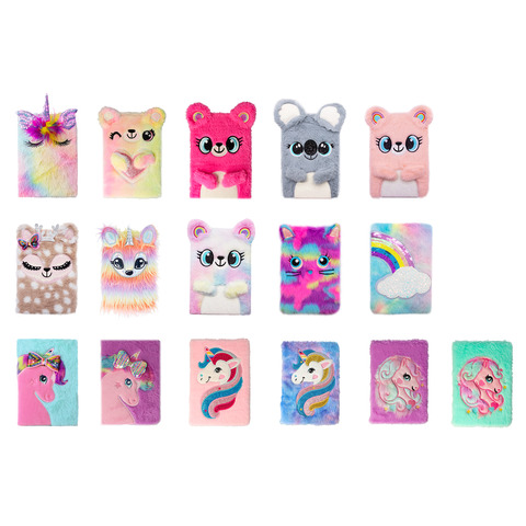A5 Notizbuch Mit 3D-Squishy-Cover – 196 Leere Seiten – Weiches Design Für Kreative – Weiße Katze